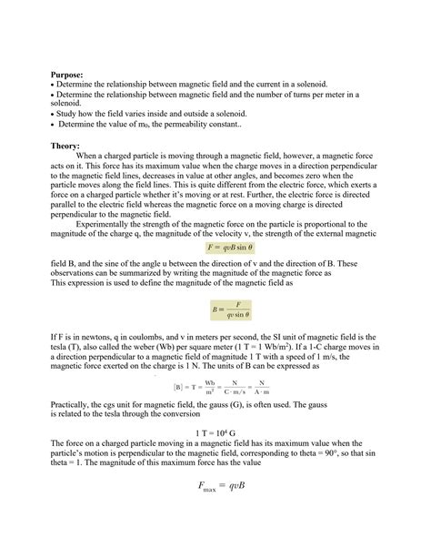 Solution Magnetic Field In Slinky Lab Studypool