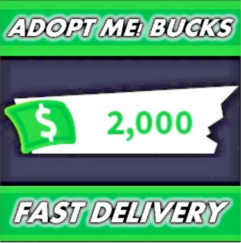 Adopt Me Bucks Cash Cheapest Video Gaming Gaming Accessories