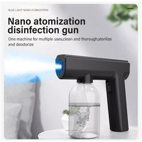 Jual Nano Spray Gun Disinfectant Wireless Semprotan Dengan Sinar Uv