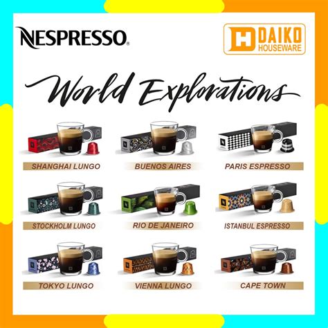 Jual Capsule Nespresso World Explorations Series Original Nestle Coffee