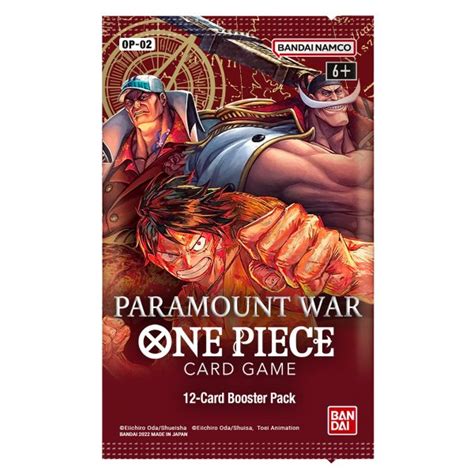 Paramount War Booster Box Op Englisch One Piece Kaufen