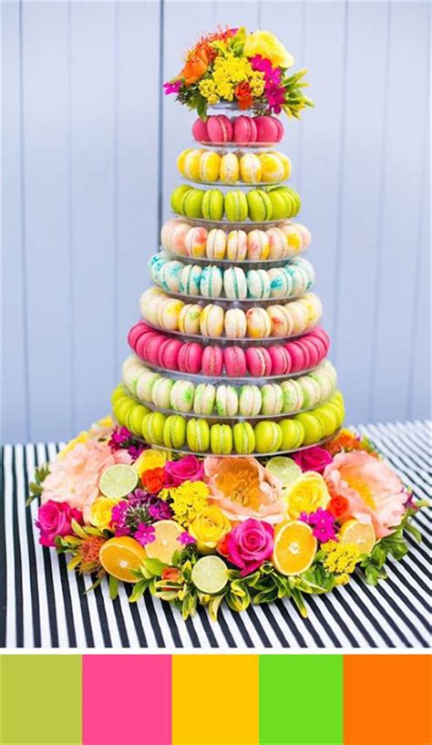 18 Sweet Macaroon Wedding Cake Ideas To Dazzle Your Guests