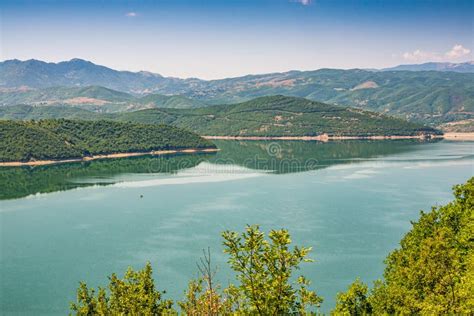 Debar Lake Near City of Debar in North Macedonia, Europe Stock Photo ...