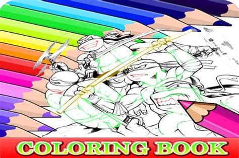 Coloring Book For Ninja Turtle Play Now Online For Free