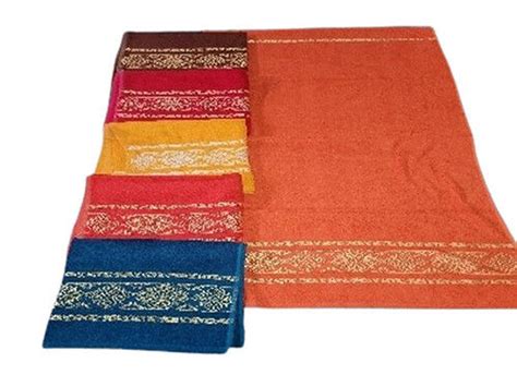 Skin Friendly Cotton Bath Towels At Best Price In Solapur R S C Textiles