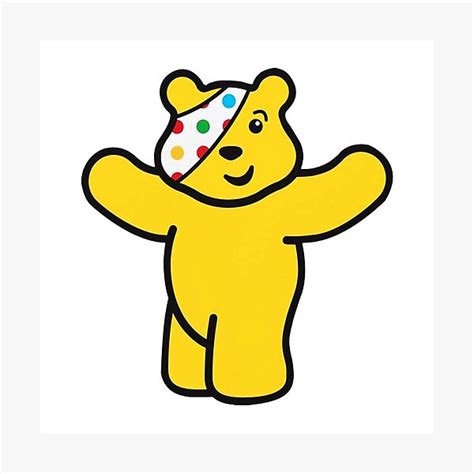 "Pudsey Bear - Children in Need - Made In Pudsey -Pudsey Bear -Pudsey Super Hero Gift ...