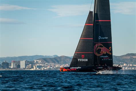 Alinghi Red Bull Racing Navigates Dynamic Mistral For Aero Testing In