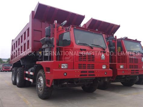 Sinotruk Howo Lhd Rhd X Hp T Off Road Mining King Dump Truck