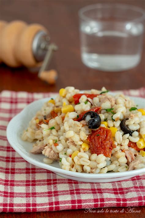 Insalata Fredda Orzo E Pomodori Confit Ricetta Primo Piatto Semplice