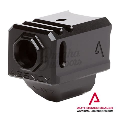 Agency Arms 417 Dual Port Compensator For Glock Gen 5 17 19 19x 26 34