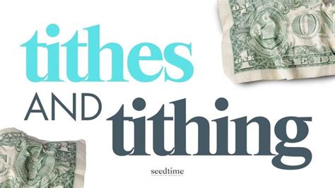 Tithes And Tithing Every Verse In The Bible About Tithing Devotional