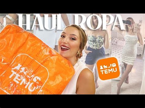 Super Haul De Temu Ropa Y Complementos Me Lo Pruebo Todo Ad