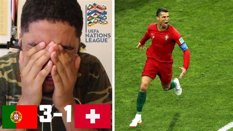 Portugal Vs Switzerland Reaction Cristiano Ronaldo Scores A Hat Trick