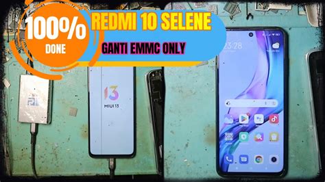 Full Detail Cara Ganti Emmc Only Redmi Selene Ini Hanya