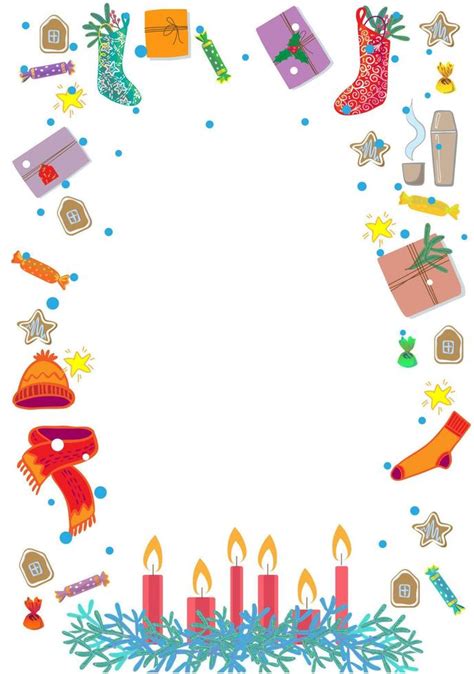 Happy Holidays Greeting Cards with candles gifts candy 15190783 Vector ...