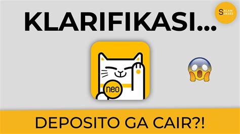 Kenapa Deposito Neobank Ga Cair Klarifikasi Neobank Youtube