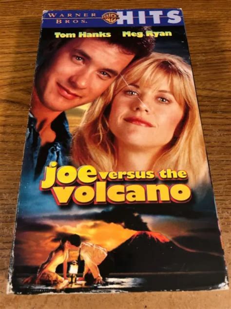 JOE VERSUS THE Volcano VHS Used Movie VCR Video Tape Meg Ryan Tom Hanks