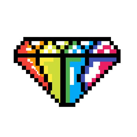 Diamond Pixel Art Pixel Art Templates Minecraft Pixel Art Pixel Art ...