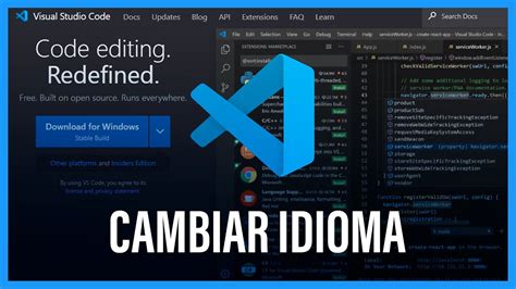 CAMBIAR IDIOMA de VISUAL STUDIO CODE VISUAL STUDIO CODE en ESPAÑOL