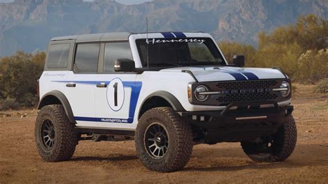 See Hennessey Velociraptor Bronco Strut Its Stuff In The Desert