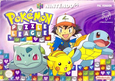 Pokemon Puzzle League Puzzle Nintendo 64 Nintendo