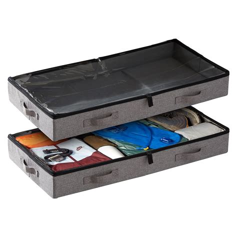 Buy Storagelab Under Bed Storage Containers Pack Low Profile