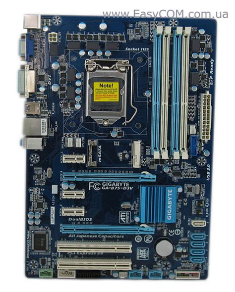 Обзор и тестирование материнской платы GIGABYTE GA-B75-D3V. GECID.com