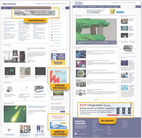 Labcompare Media Kit Online Display Advertising