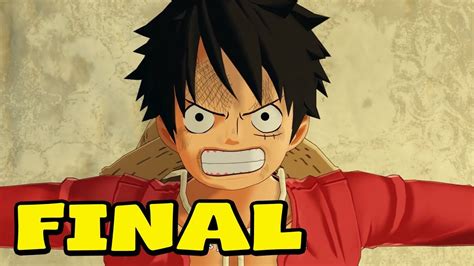 One Piece World Seeker Parte Final Luffy vs Isaac En Español