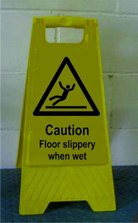 Caution Floor Slippery When Wet Sign Sk Signs And Labels