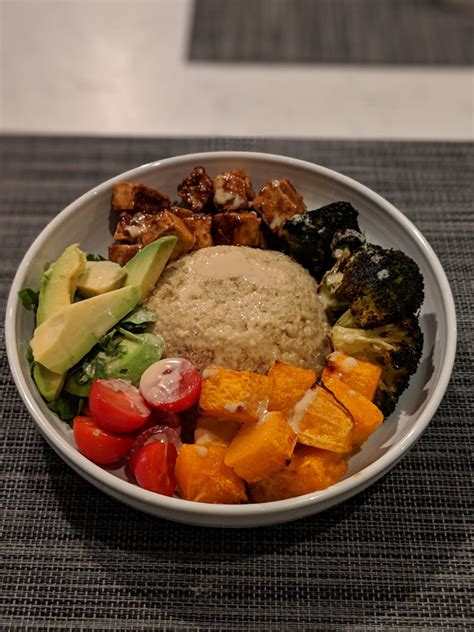 Buddha Bowl With Crispy Tofu Vegan Eat