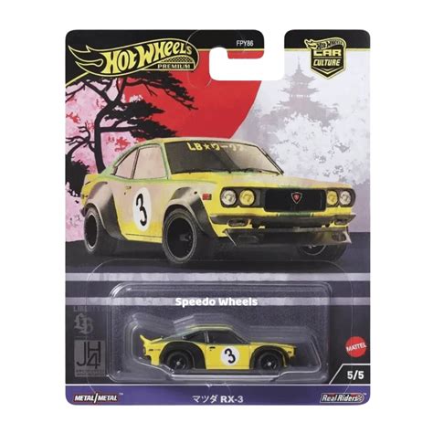 Mazda RX Japan Historics Hot Wheels Premium Car Culture Speedo Wheels