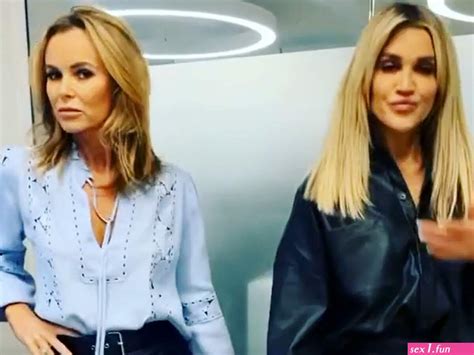 Amanda Holden Ashley Roberts Make A Stylish Appearance In London Free