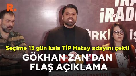 Gökhan Zan dan hakkındaki iddialar hakkında flaş açıklama TİP