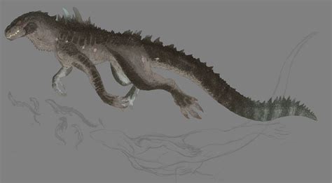 Zilla 98 Wip Redesign With Fam Dan Morrissette All Godzilla Monsters Kaiju Monsters Kaiju Art