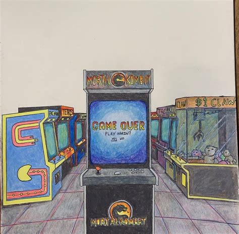 Classic arcade by RoguePsyduck on DeviantArt