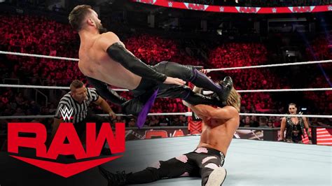 Dolph Ziggler Vs Finn B Lor Raw Aug Youtube