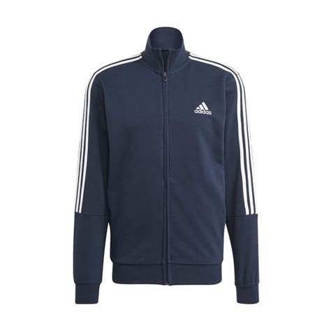 Adidas Essentials 3 Stripes Trainingsanzug Herren Plutosport