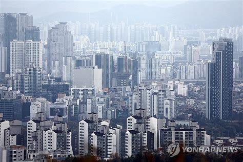 16주째 내린 아파트값하락폭 줄고 일부 상승전환 한국경제