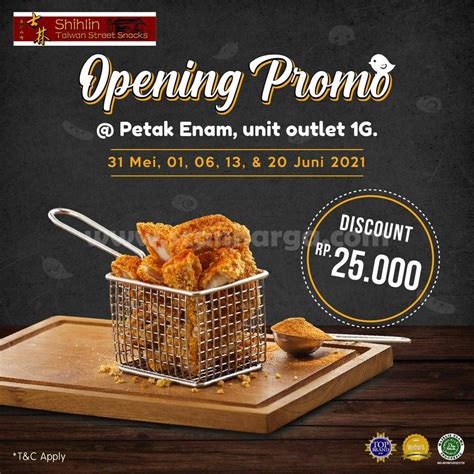 Shihlin Petak Enam Opening Promo Diskon Hingga Rp Scanharga