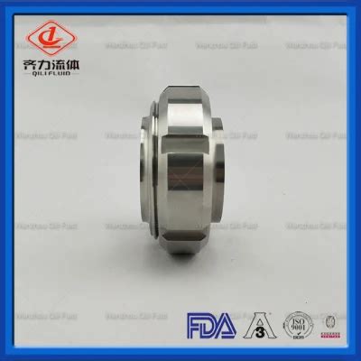 Sanitary Stainless Steel 3A SMS DIN ISO Pipe Fitting Union China