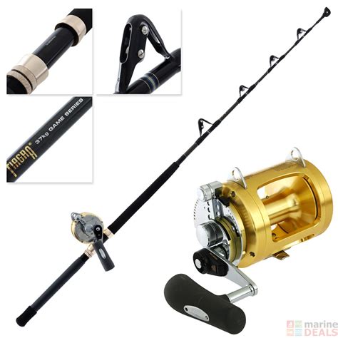 Buy Shimano Tiagra 50 Wlrsa Tcurve Stand Up Straight Butt Game Combo