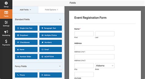 How To Create A Wordpress Event Registration Form Step By Step