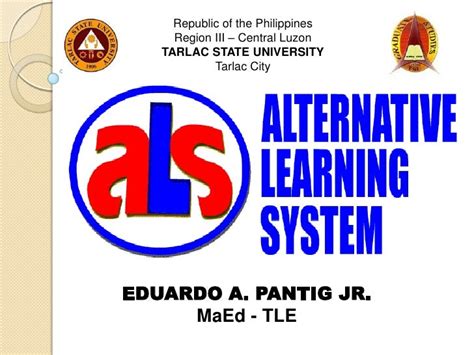 Alternative Learning System In The Philippines