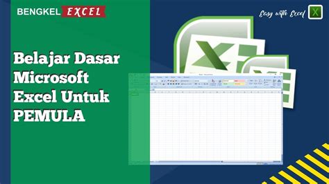 Belajar Dasar Microsoft Excel Untuk Pemula YouTube