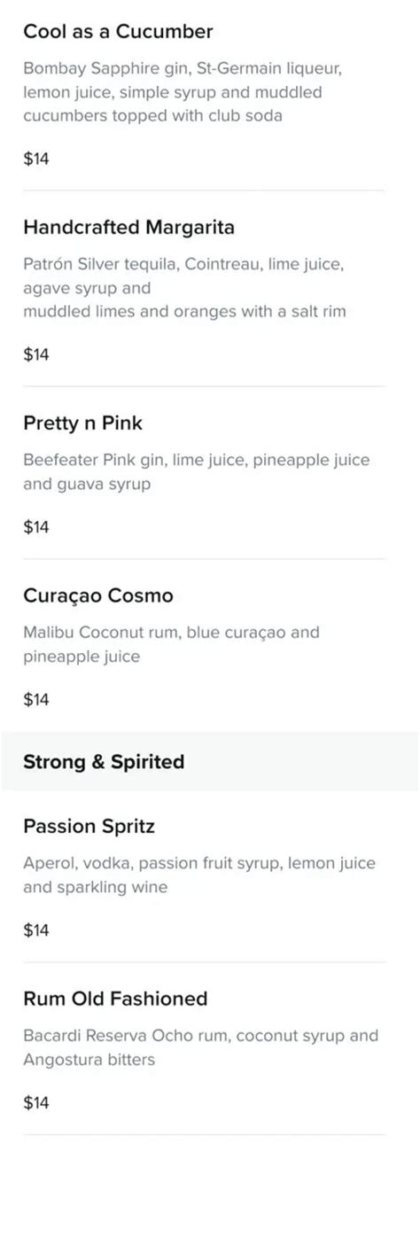 Royal Caribbean Drink Menus For 2023 Cruise Spotlight