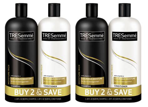 Tresemmé Moisture Rich Shampoo And Conditioner Set Chile Ubuy