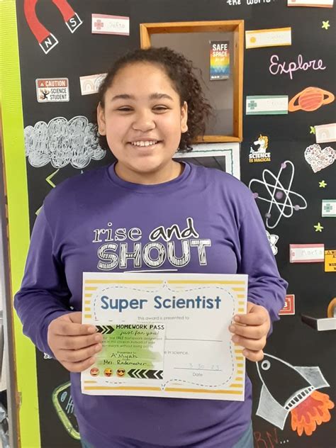 March's 6th Grade Science Superstars | Litchfield Middle School