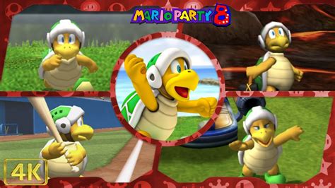 All Minigames Hammer Bro Gameplay Mario Party 8 For Wii ⁴ᴷ Youtube