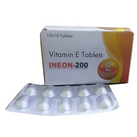 200mg Vitamin E Tablets at ₹ 250/box | Vitamin E Soft Capsule in Ambala ...